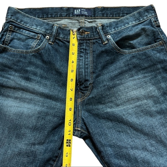 GAP DENIM STRAIGHT‎ VINTAGE MEN’S JEANS SIZE 36x32 - Picture 13 of 15